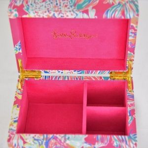 Lilly Pulitzer Lacquer Finish Jewelry Box